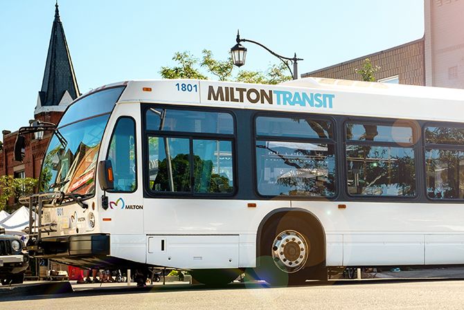 Picture of Milton's bus